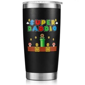 Super Daddio 20oz funny gift tumbler for dad